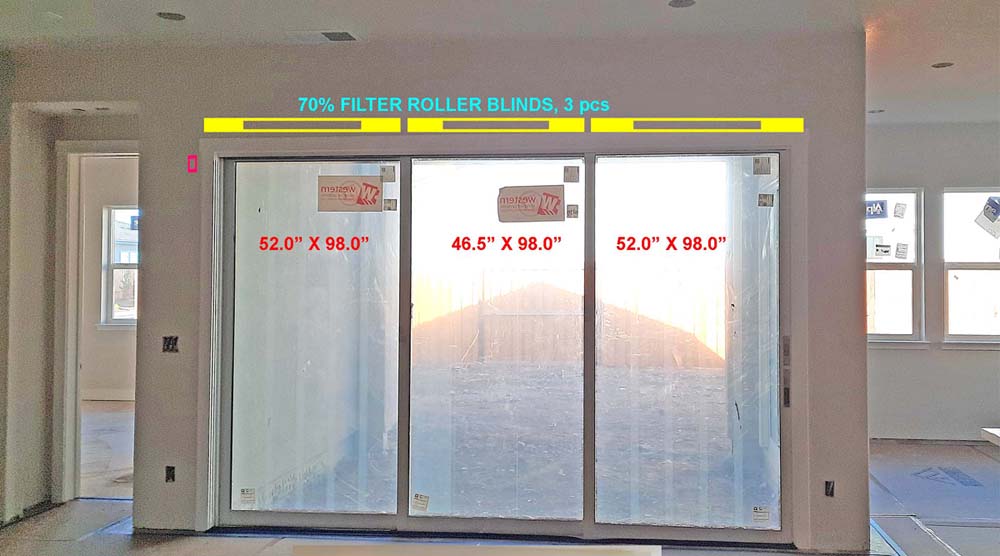 Triple Sliding Door